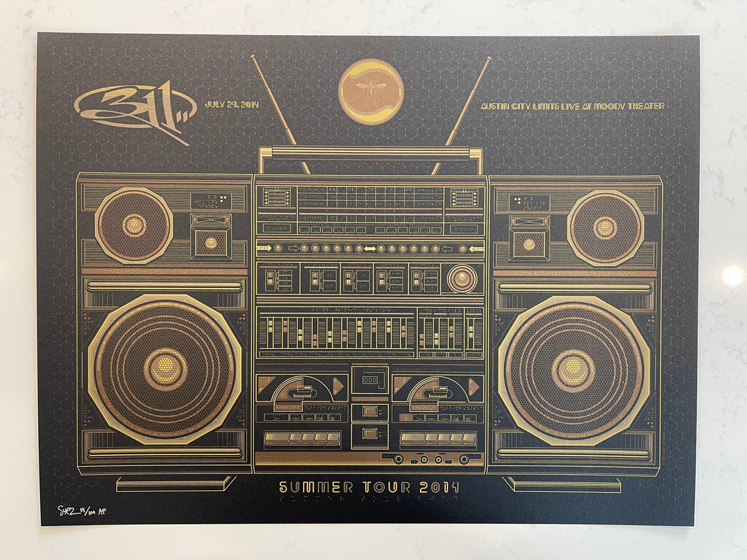 311 Chicago Boombox by Todd Slater AP (2014)